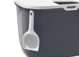 SAVIC HOP Antracit med Hvidt Lg  kattebakke  58,5x39x39,5 cm  1 stk. #4
