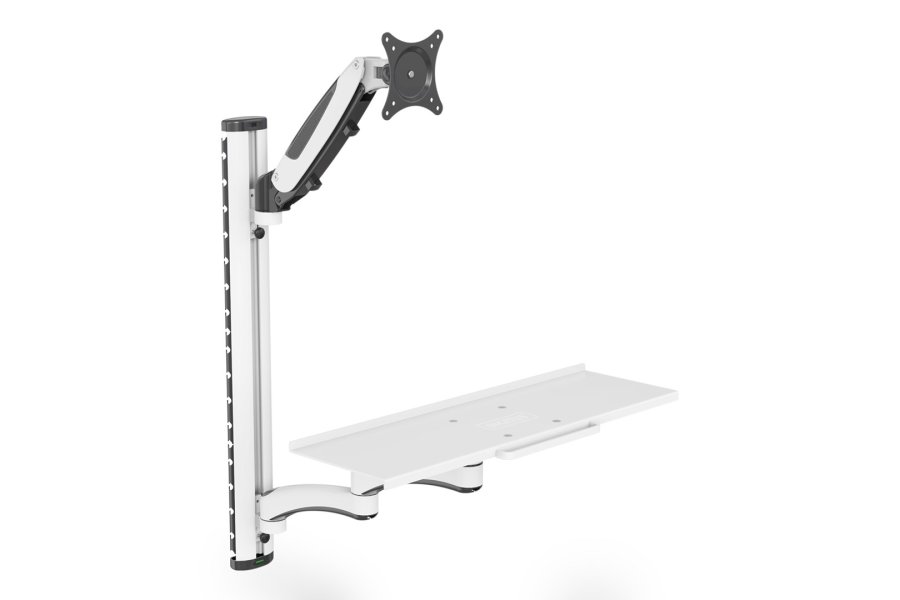 Digitus DA-90451 All-in-one PC/arbejdsstation montering & stativ 8 kg Sort, Hvid 81,3 cm (32