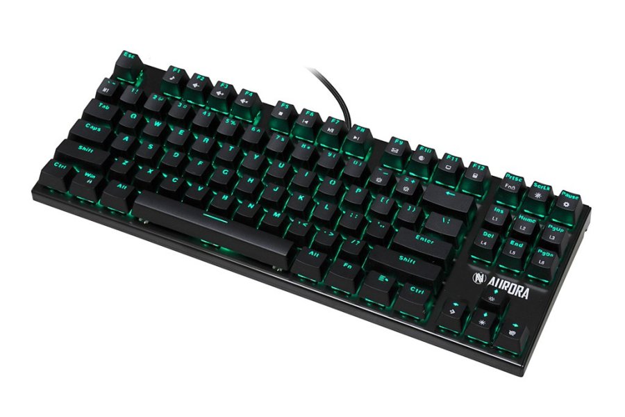 iBox IKGMK2R tastatur Spil USB QWERTY US engelsk Sort #26