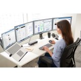 Kensington SmartFit One-Touch-arm til to sk�rme, som kan justeres i h�jden #11