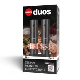 ELDOM ZMP5 BATTERIDREVET PEBER- OG SALTKV�RNES�T MED STATIV, SORT #10