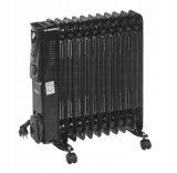 VOLTENO OIL-FILLED RADIATOR 11-FIN 2500W BLACK #3