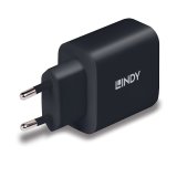 Lindy 73426 oplader til mobil enhed Universel Sort Vekselstrm Hurtig opladning Indendrs #3