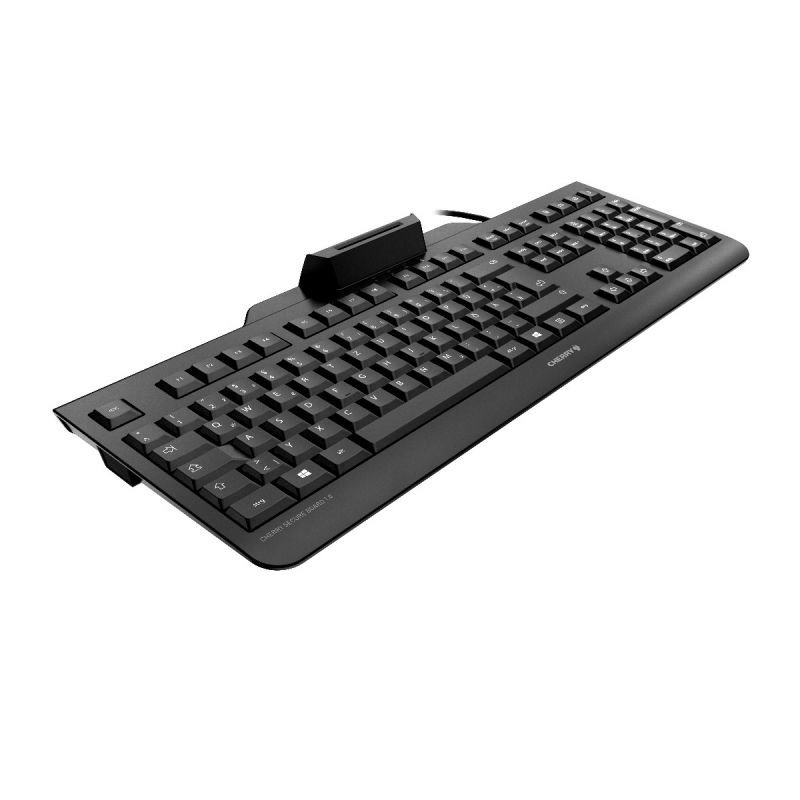 CHERRY SECURE BOARD 1.0 tastatur Kontor USB QWERTZ Tysk Sort #3