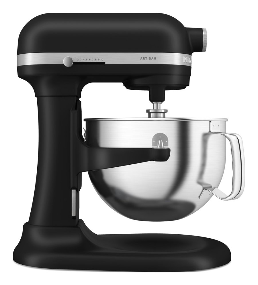 KitchenAid 5KSM60SPXEBM Bordmixer 375 W Sort, Gr�, Rustfrit st�l #1