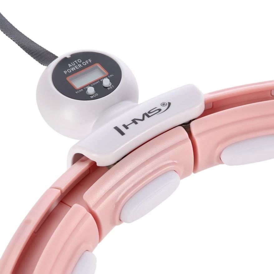 Hula Hop HMS HHM15 med magnet og vgt pink + tller #7