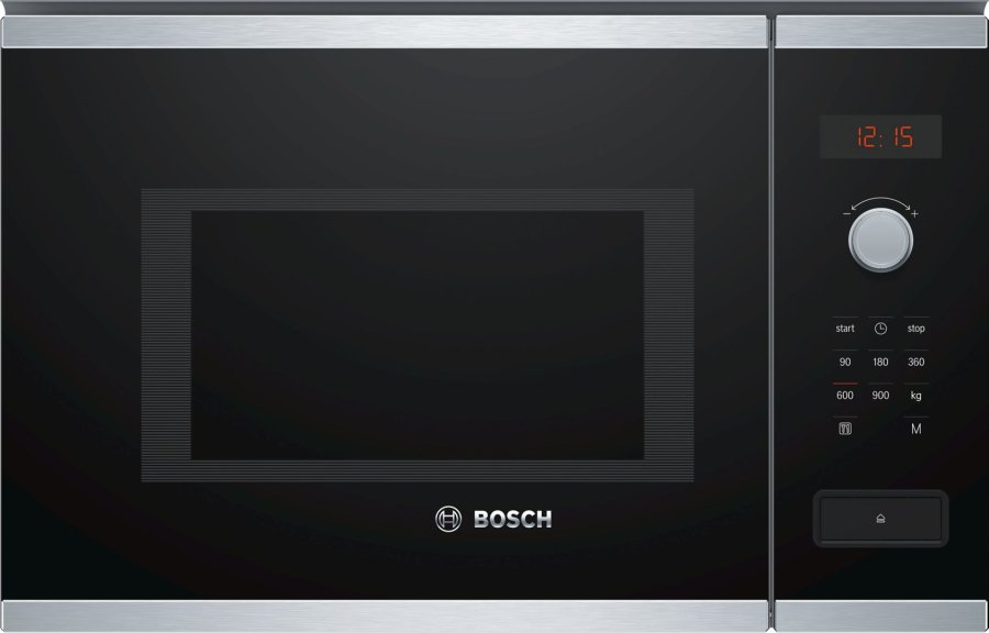 Bosch Serie 4 BFL553MS0 mikroblgeovn Indbygget Kombination mikroovn 25 L 900 W Sort, Rustfrit stl #1
