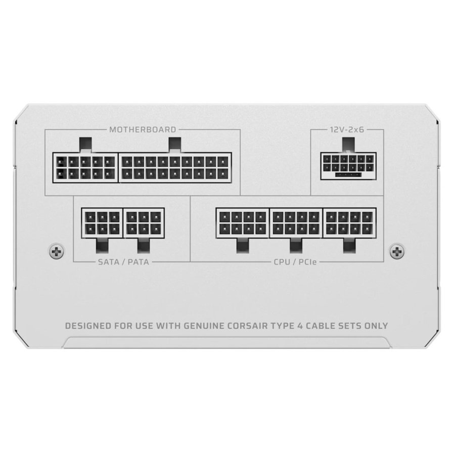 Corsair RM Series RM850e enhed til str�mforsyning 850 W 24-pin ATX ATX Hvid #3