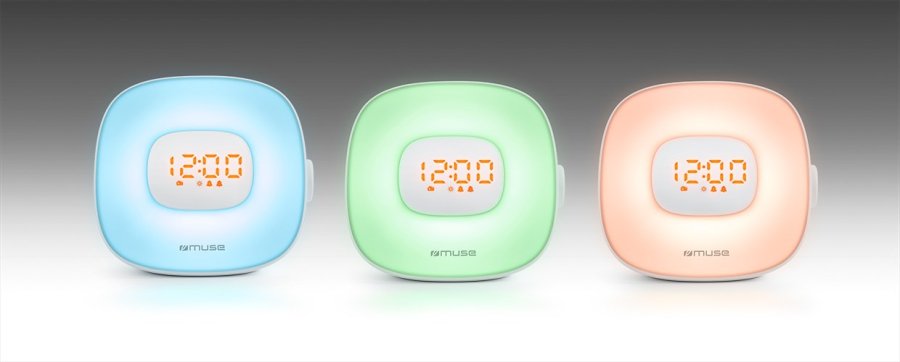 Muse Light ML-198 CR Radiovkkeur, hvid #3