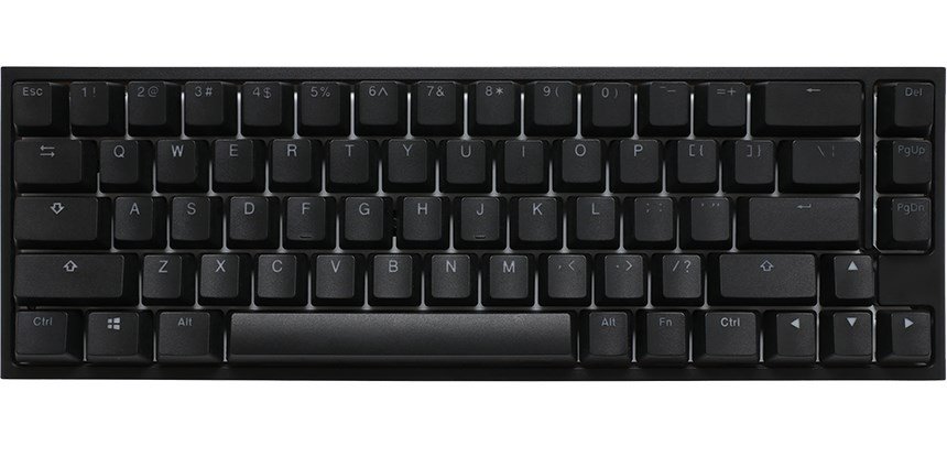 Ducky One 2 SF tastatur Spil USB Tysk Sort #1