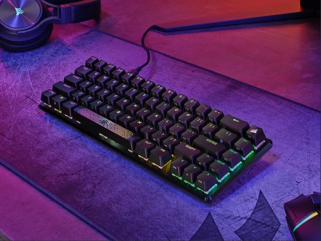 Corsair K65 PRO MINI tastatur Spil USB QWERTZ Tysk Sort #3