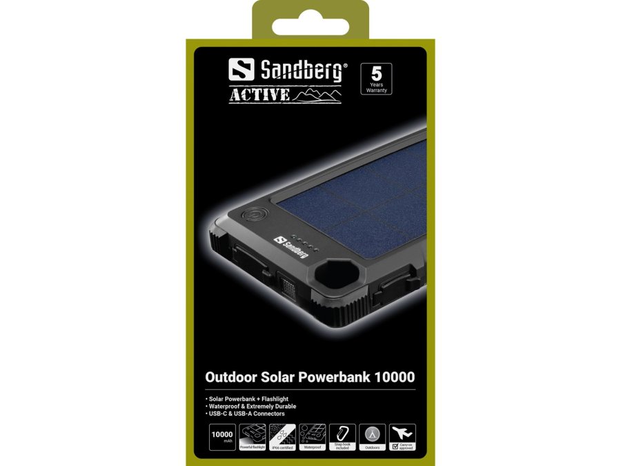 Sandberg Outdoor Solar Powerbank 10000 #4
