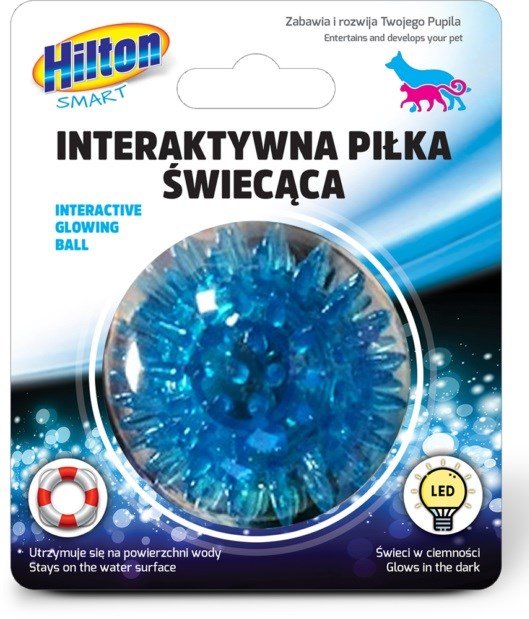 HILTON Smart Interaktiv Lysende Bold 5cm til kat/hund #3