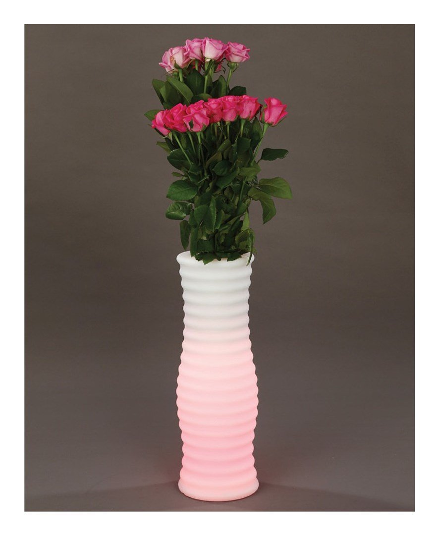 Techly I-LED FLOWERPOT urtepotte Hvid Plast 1 stk #7