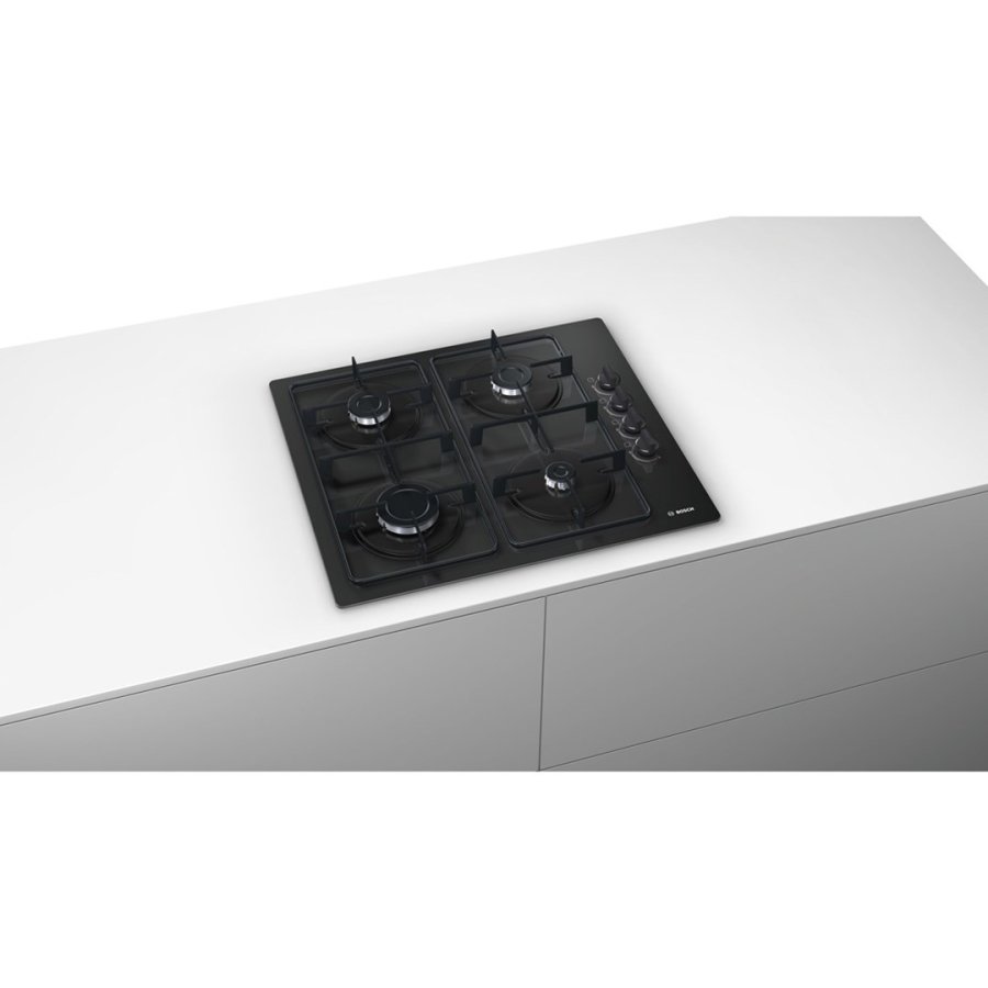 Bosch Serie 2 POP6B6B80 kogeplade Sort Indbygget Gaskomfur 4 zone(s) #5
