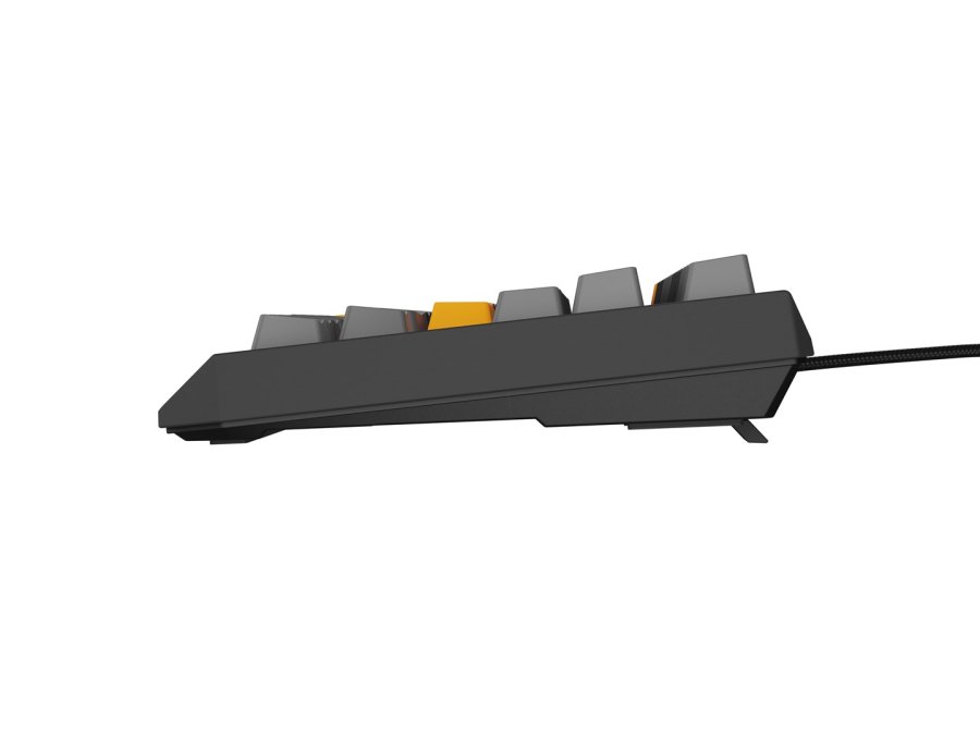 GENESIS Thor 230 TKL tastatur Spil USB + RF Wireless + Bluetooth QWERTY Sort, Gr, Orange #8