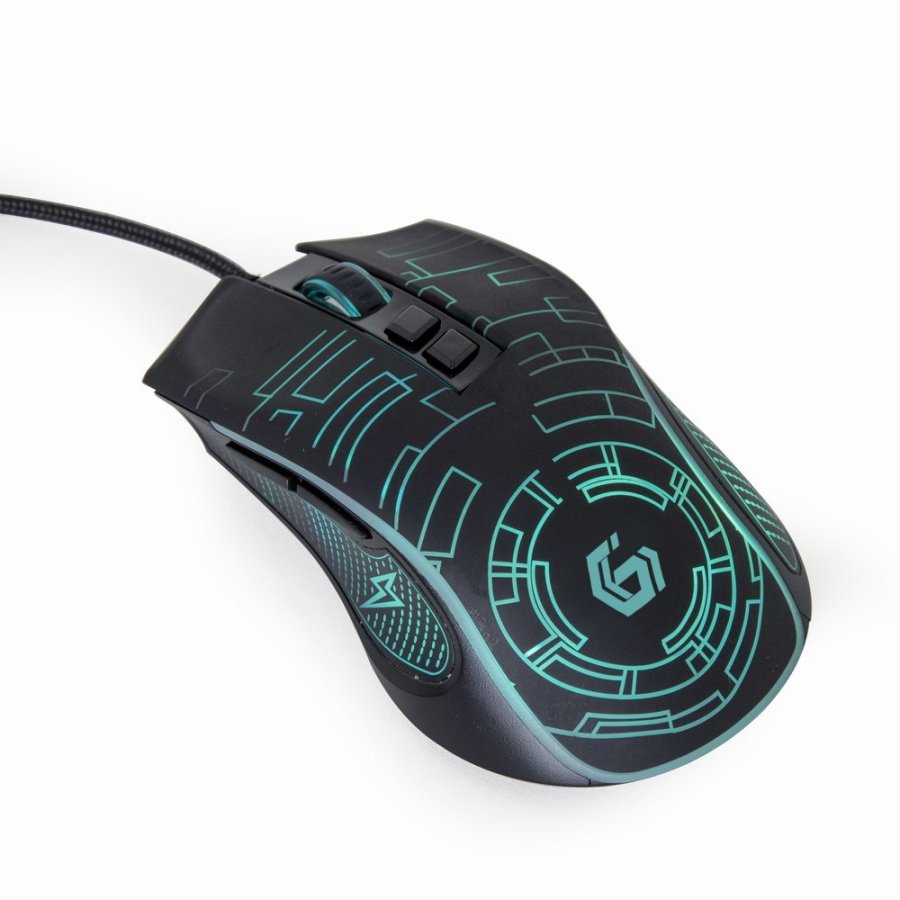Gembird MUSG-RGB-01 mus Hjre hnd USB Type-A 3600 dpi #1