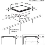 Electrolux EHF6342XOK kogeplade Sort Indbygget Keramisk 4 zone(s) #2