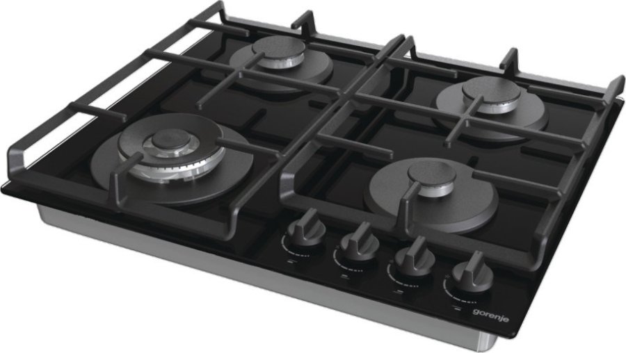 Gorenje GTW641EB kogeplade Sort Indbygget 60 cm Gaskomfur 4 zone(s) #4
