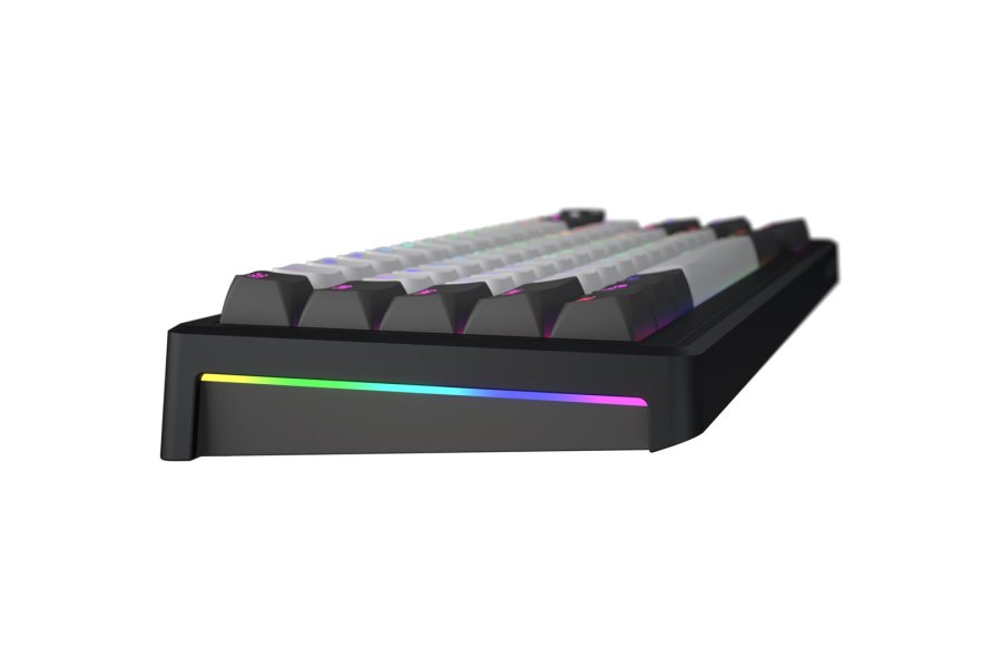 HATOR Skyfall Pro Wireless 65 tastatur Spil USB + RF Wireless + Bluetooth QWERTY US engelsk Sort, Gr� #5