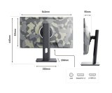 JAPANNEXT JN-IPS238FHD200F-HSP-CAMO computersk�rm 61 cm (24