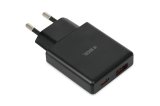 iBOX C-43 Slim GaN PD30W netoplader, sort #2