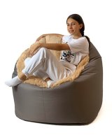 Puf GO GIFT Bronze Oxford tejido antidesgarros #4