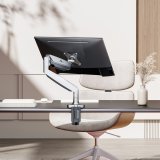 Maclean monitorholder, dobbeltarm, med gasfjeder, 17-45, 16 kg, MC-969 #4