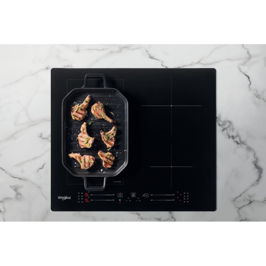 Whirlpool WL S7960 NE Sort Indbygget 60 cm Zone induktionskogeplade 4 zone(s) #5