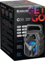 Defender G98 B�rbar mono h�jttaler Sort 5 W #8