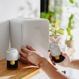 MINI-K�LESKAB ADLER AD 8084G GR� #8