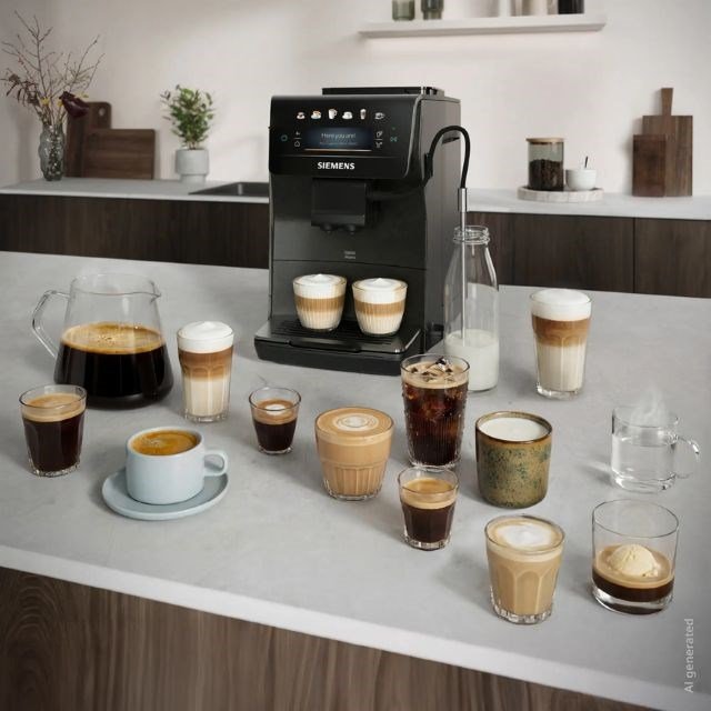 Siemens EQ600 iAroma TP603E08 espressomaskine, 15 bar #2