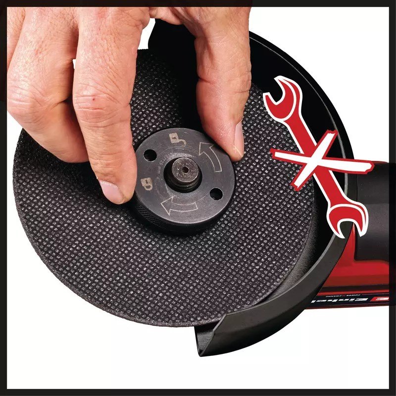 Einhell TP-AG 18/125 CE Q Li - Solo vinkelsliber 12,5 cm 10500 rpm 900 W 1,7 kg #7