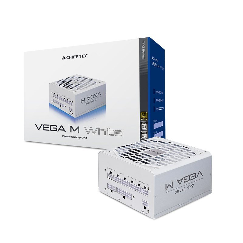 Chieftec Vega PPG-850-CW enhed til str�mforsyning 850 W 20+4 pin ATX ATX Hvid #7
