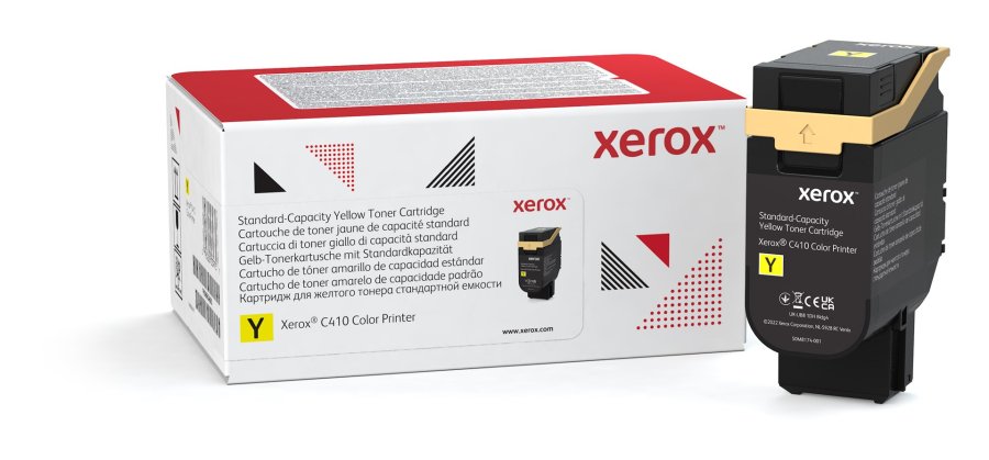 Xerox C410 / VersaLink C415 gul tonerpatron med standardkapacitet (2.000 sider) #1
