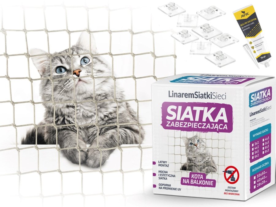 LINAREM Safety net for the balcony - 3x2m #1