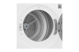 LG RH80V3AV6N trretumbler Fritstende Front-lsning 8 kg A++ Hvid #9