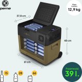 Peme Expedition 39 L k�leboks Elektrisk Brun #12