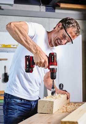 Einhell TE-CD 18/40 Li-Solo 1500 rpm Nglefri 1,1 kg Sort, Rd #16