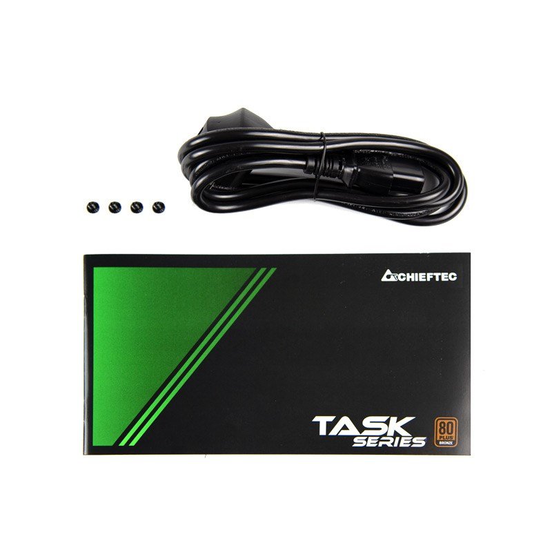 Chieftec Task TPS-600S enhed til str�mforsyning 600 W 20+4 pin ATX ATX Sort #16