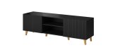 Cama RTV-skab PAFOS 150x42x52 Sort mat #10
