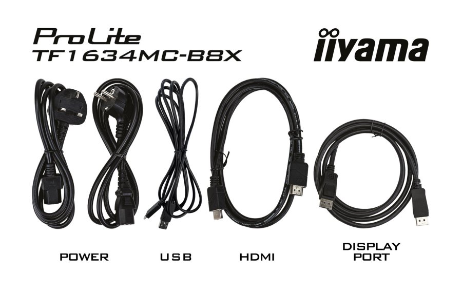 iiyama ProLite TF1634MC-B8X computersk�rm 39,6 cm (15.6