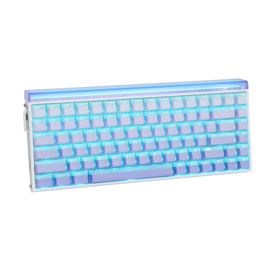 HERO84 HE White+Purple+Gradient+LIGHT JadeKing switch RGB AULA-tastatur #12