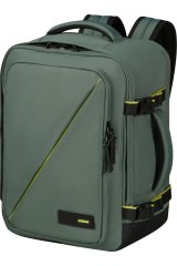 American Tourister Take2cabin S/M rygs�k Fritidsrygs�k Gr�n Genanvendt polyethylenterephthalat (rPET) #2