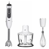 Braun MQ 3135 WH Sauce 0,5 L Nedsnkning blender 750 W Sort, Hvid #1
