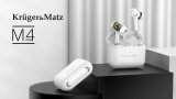 Krger&Matz M4 PRO Headset Trdls I rerne Opkald/Musik/Sport/Hverdag Bluetooth Hvid #10