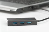 Digitus DA-70240-1 interface hub USB 3.2 Gen 1 (3.1 Gen 1) Type-A 5000 Mbit/s Sort #3