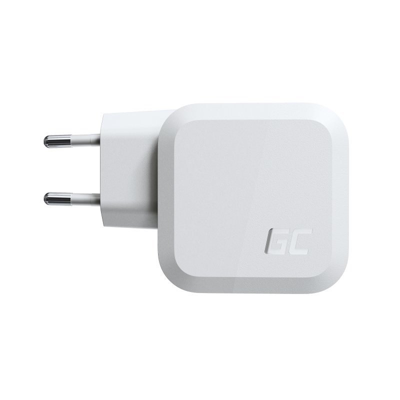 Green Cell CHARGC08W oplader til mobil enhed Hovedtelefoner, Netbook, Smartphone, Tablet Hvid Vekselstrm Hurtig opladning Indendrs #3