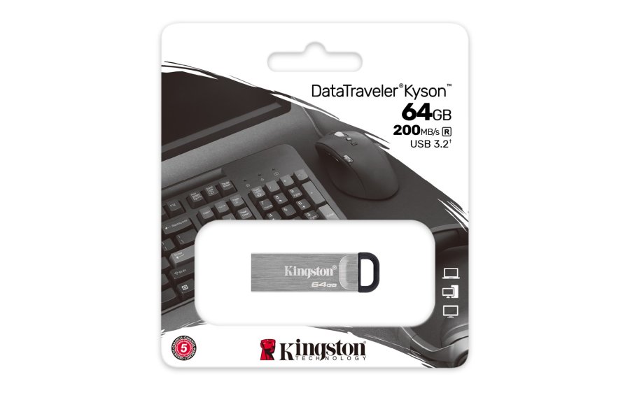 Kingston Technology DataTraveler 64 GB Kyson USB Flash-drev #4