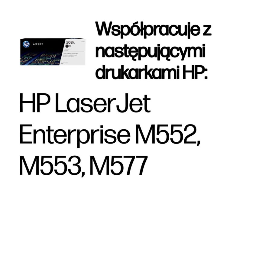 Black Laser Toner (508A) #3